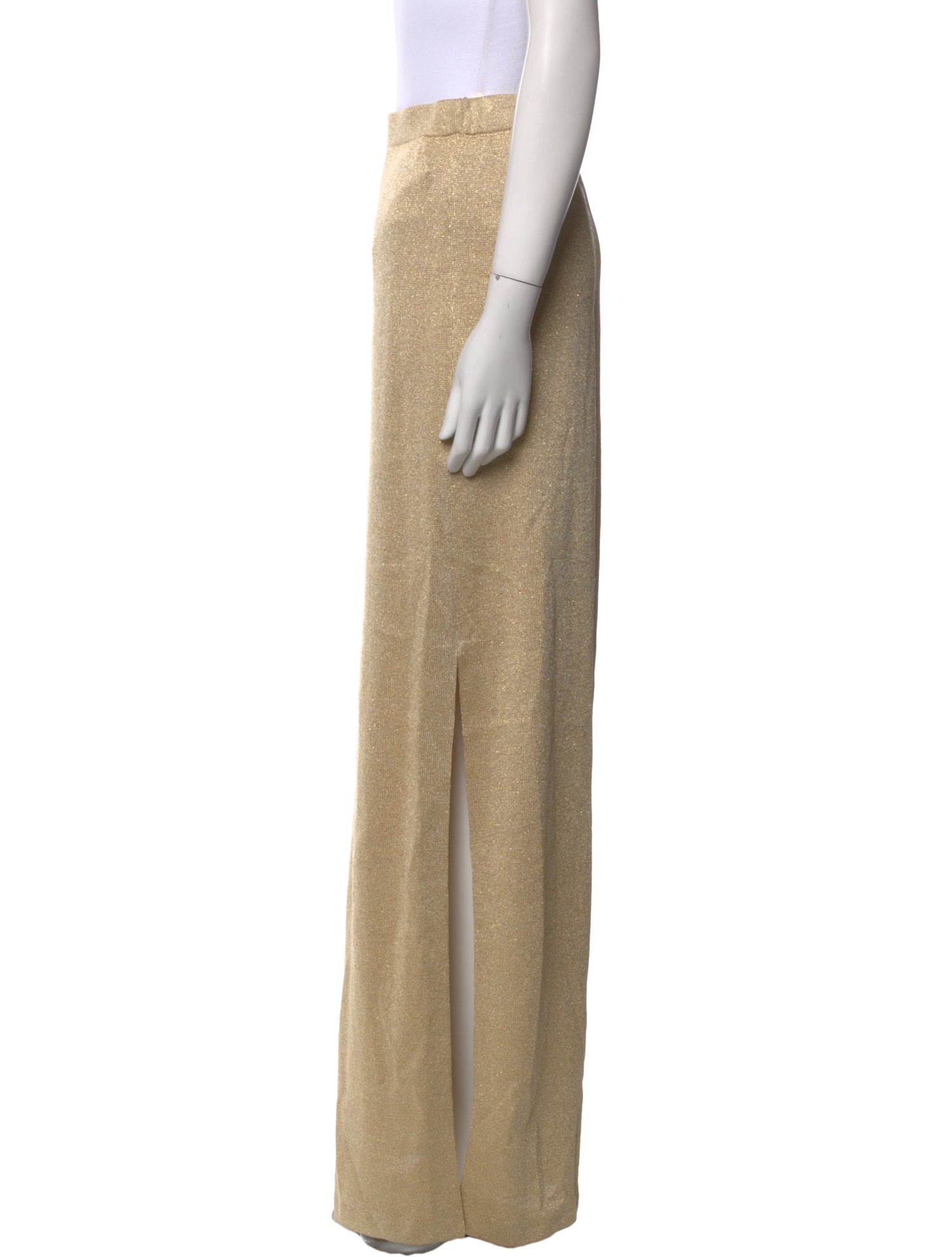 St. John Evening Wool Long Skirt